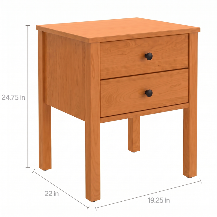 1810-2 - Addison Two Drawer Nightstand