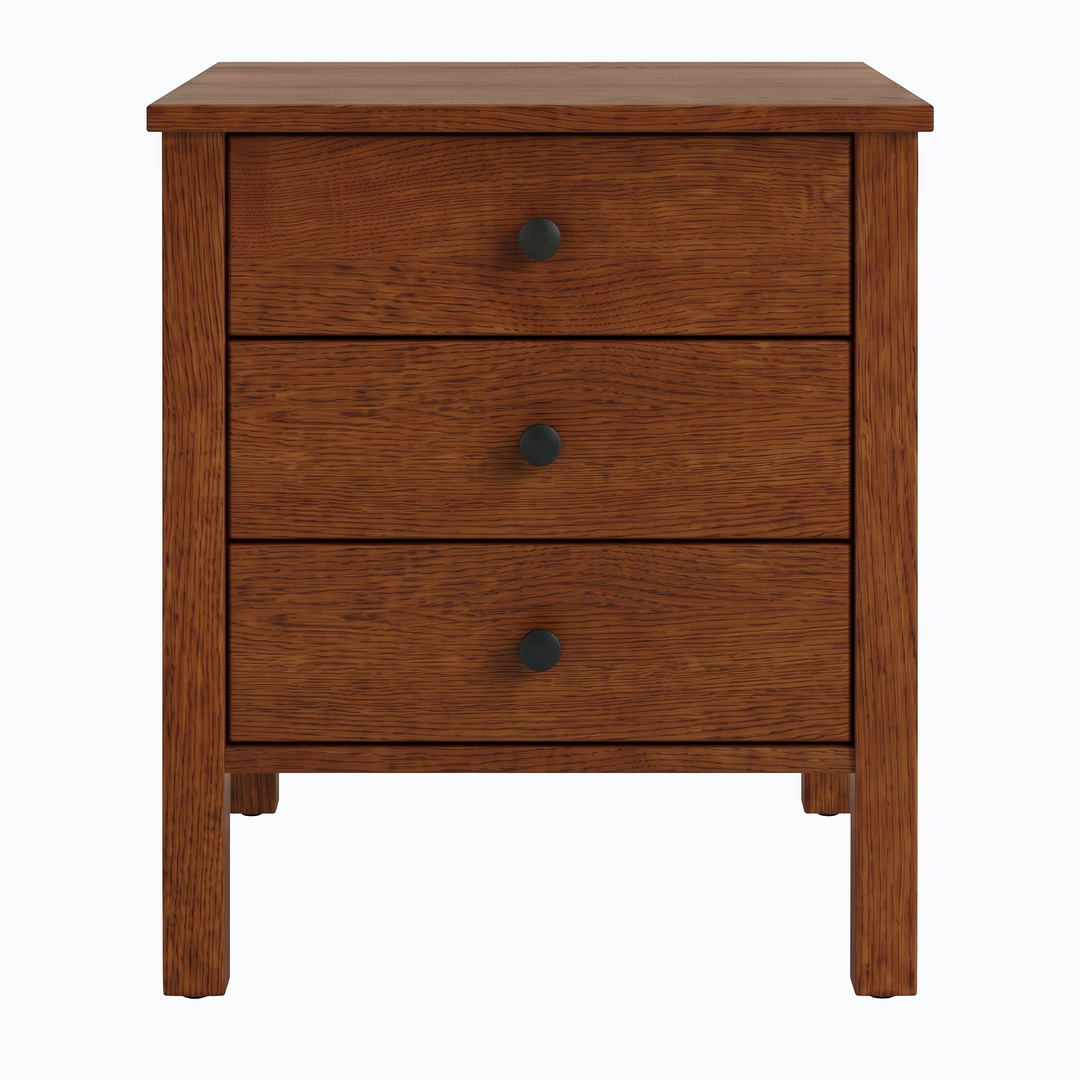1810-3 - Addison Three Drawer Nightstand