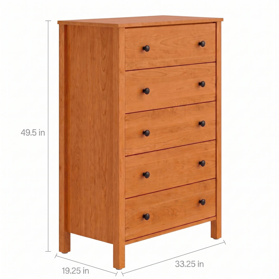 1804 - Addison Five Drawer Chest