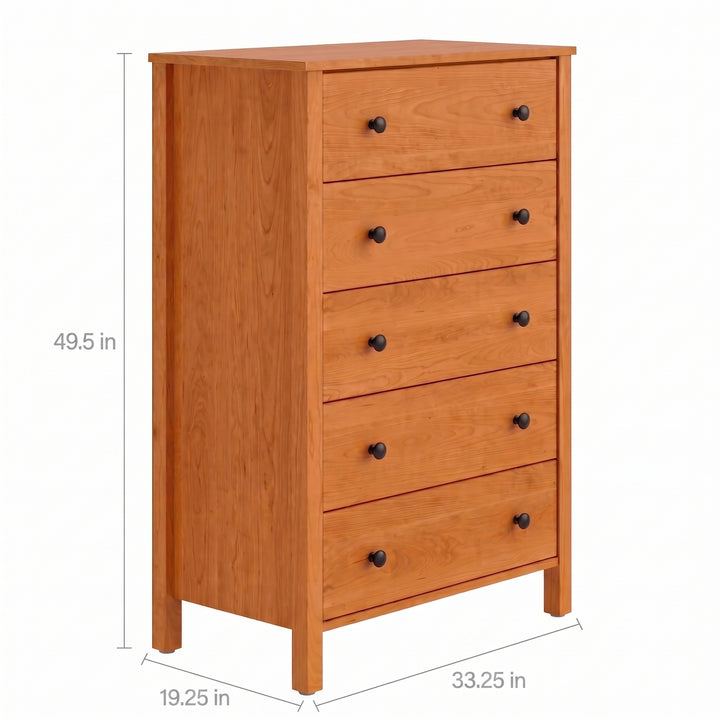 1804 - Addison Five Drawer Chest