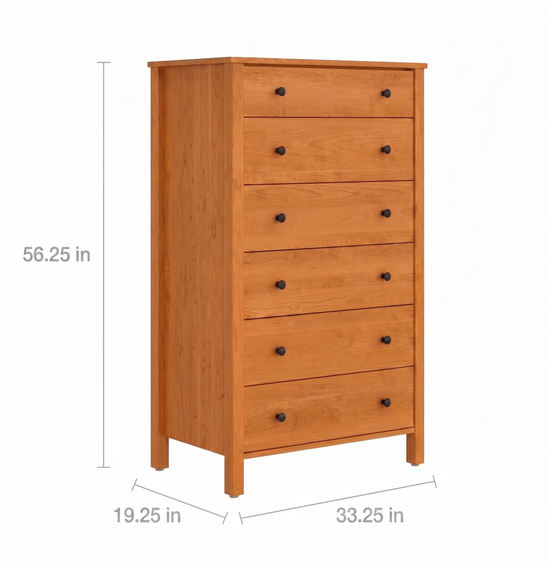 1806 - Addison Six Drawer Chest