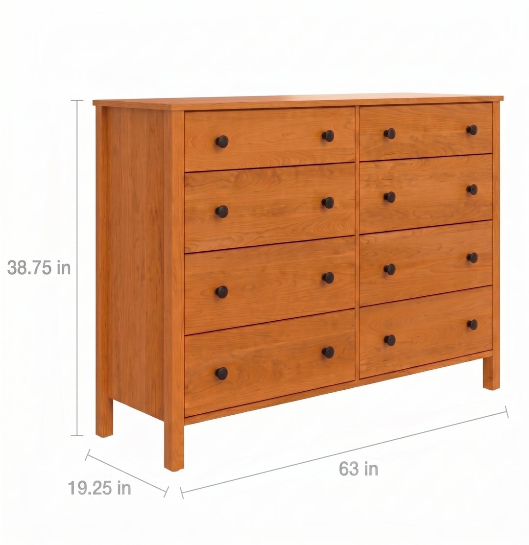 1808 - Addison Eight Drawer Dresser