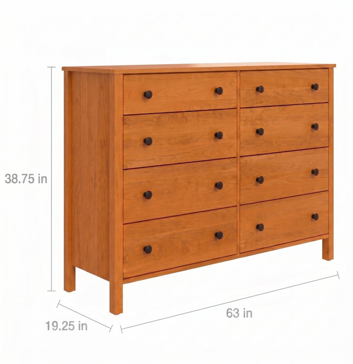 1808 - Addison Eight Drawer Dresser