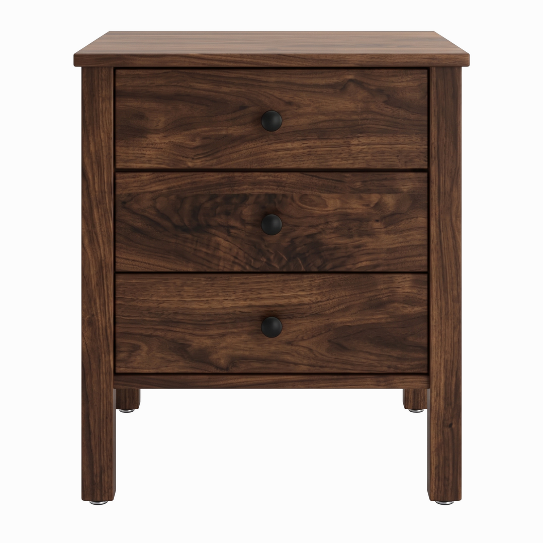 1810-3 - Addison Three Drawer Nightstand