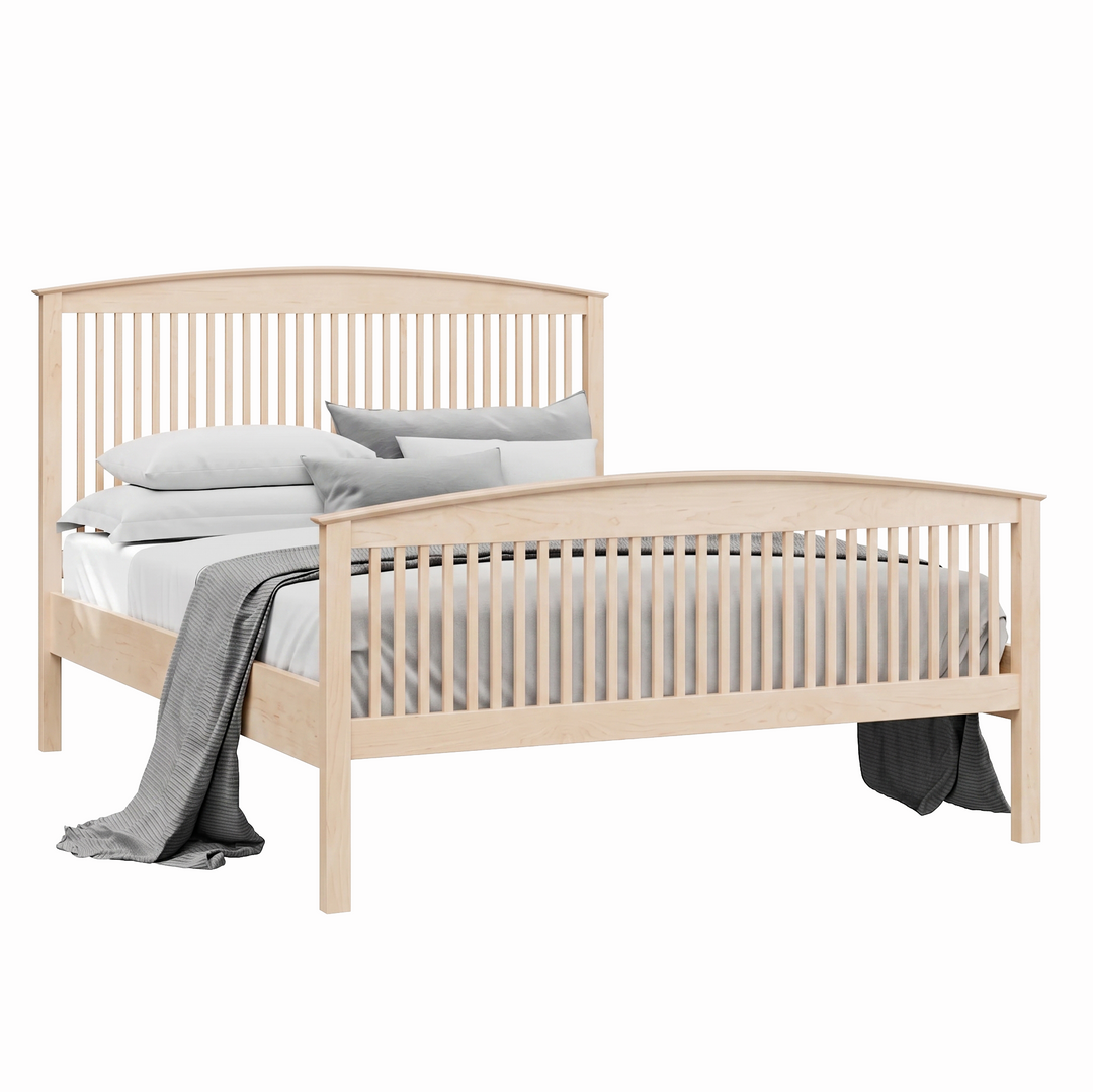 1914-HF - Addison Spindle Bed High Footboard
