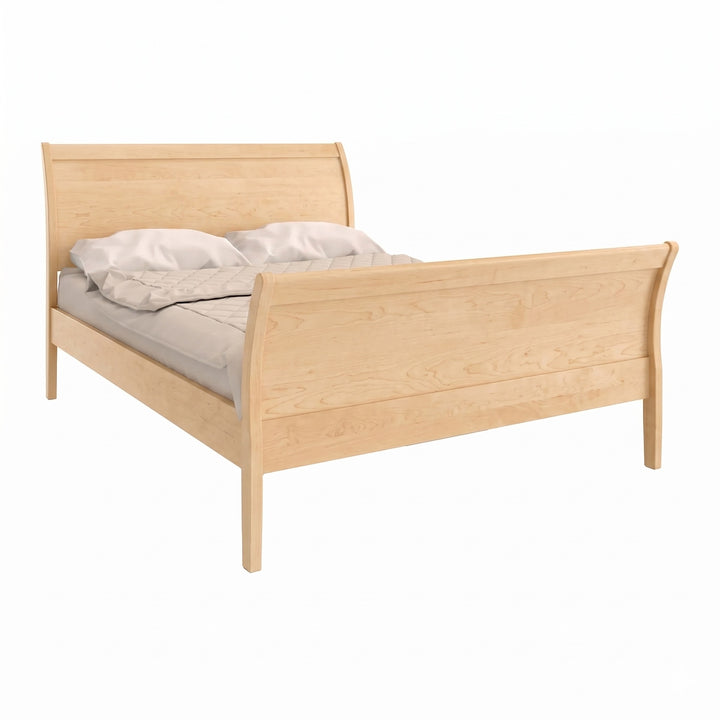 AB14-HF - Cascade Sleigh Bed High Footboard