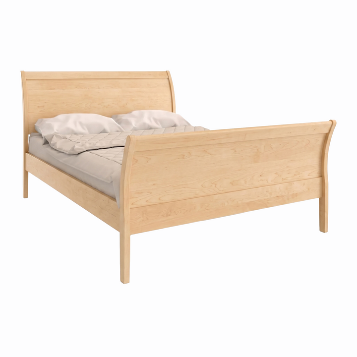 AB14-HF - Cascade Sleigh Bed High Footboard