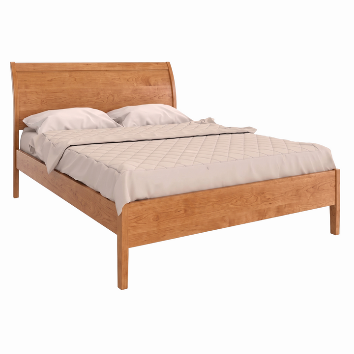 AB14-LF - Cascade Sleigh Bed Low Footboard