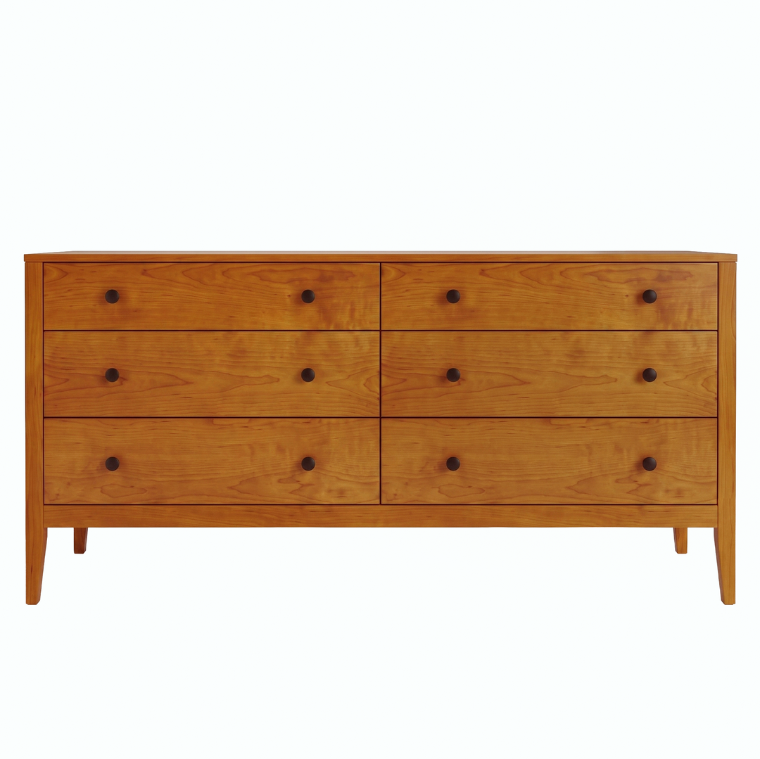 AL02 - Allen Six Drawer Dresser