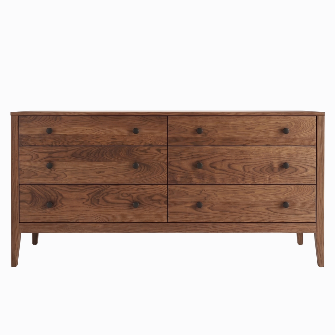 AL02 - Allen Six Drawer Dresser