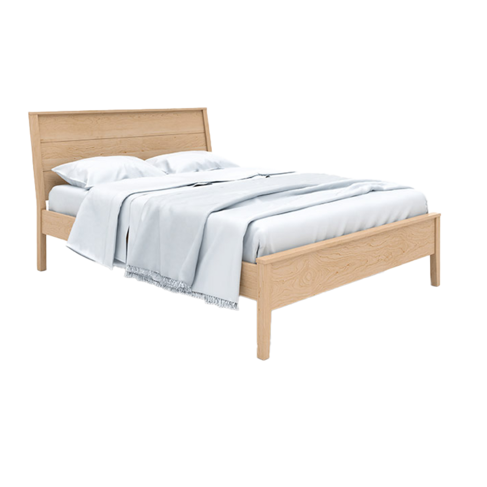 Allen Furniture Collection Maple Panel Bed Low Footboard