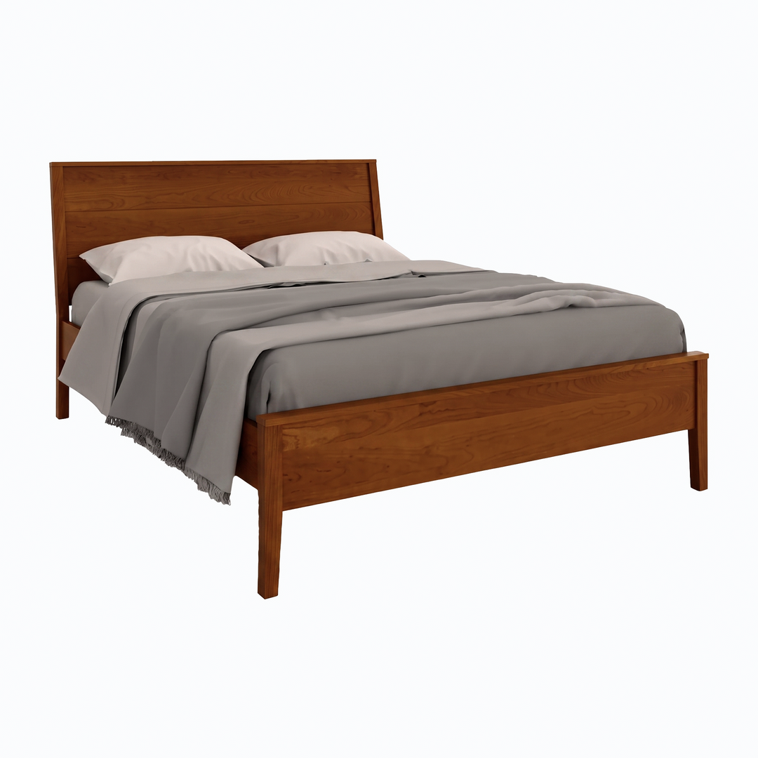 AL14-LF - Allen Panel Bed Low Footboard