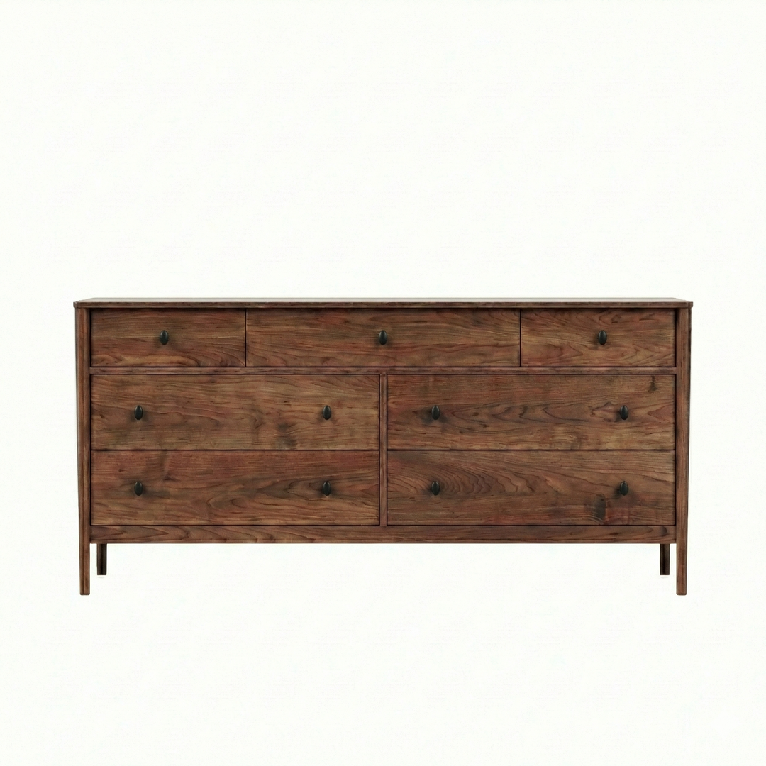 AM27 - Amesbury Seven Drawer Dresser