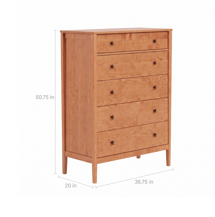 AM05 - Amesbury Five Drawer Chest