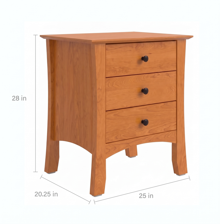 AR10-3 - Armstrong Three Drawer Nightstand