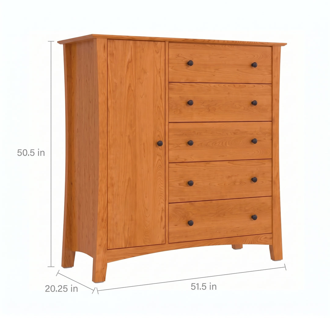 AR11 - Armstrong Five Drawer Armoire
