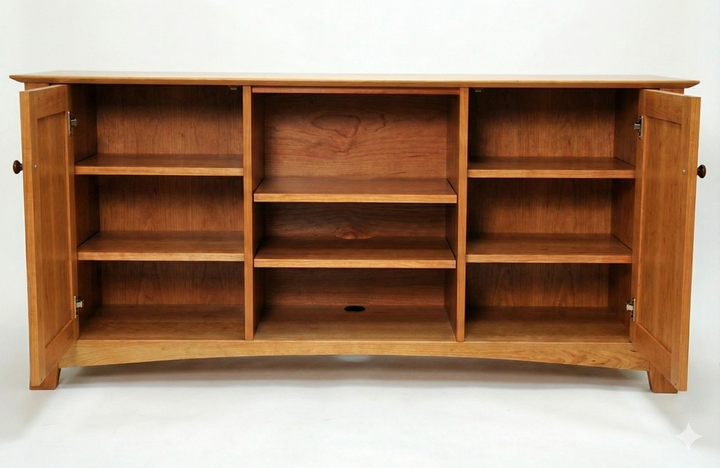 AR69-60 - 60" Mid Century Modern TV Console