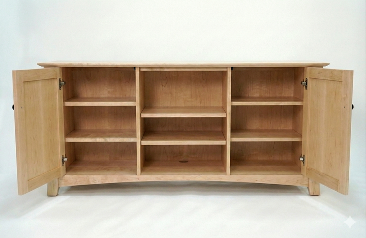AR69-60 - 60" Mid Century Modern TV Console