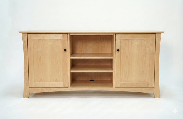 AR69-60 - 60" Mid Century Modern TV Console