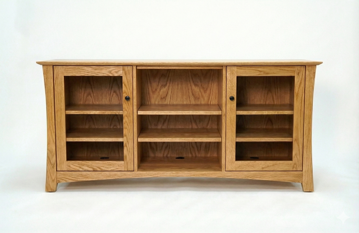 AR69-60 - 60" Mid Century Modern TV Console