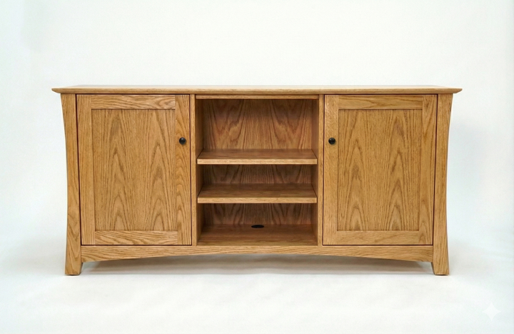 AR69-60 - 60" Mid Century Modern TV Console