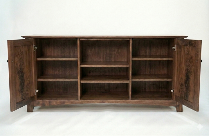 AR69-60 - 60" Mid Century Modern TV Console