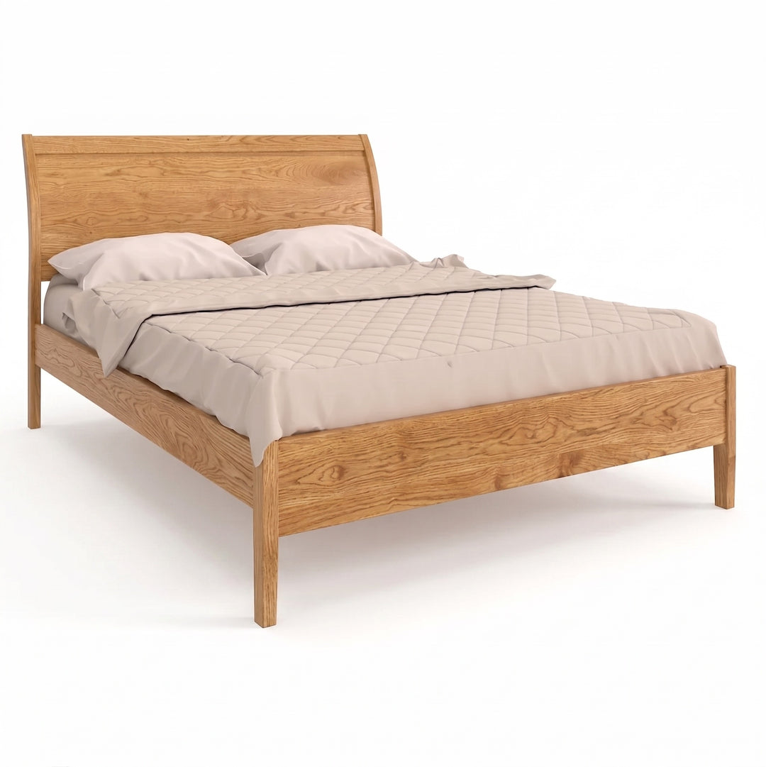 AB14-LF - Cascade Sleigh Bed Low Footboard