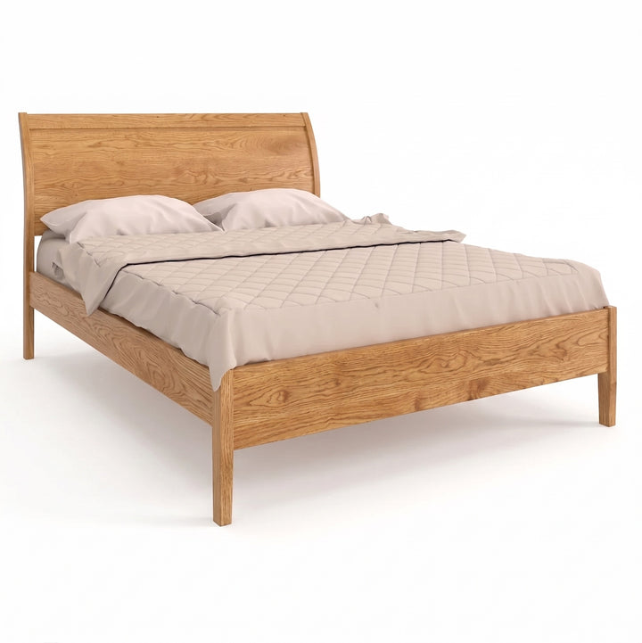 AB14-LF - Cascade Sleigh Bed Low Footboard