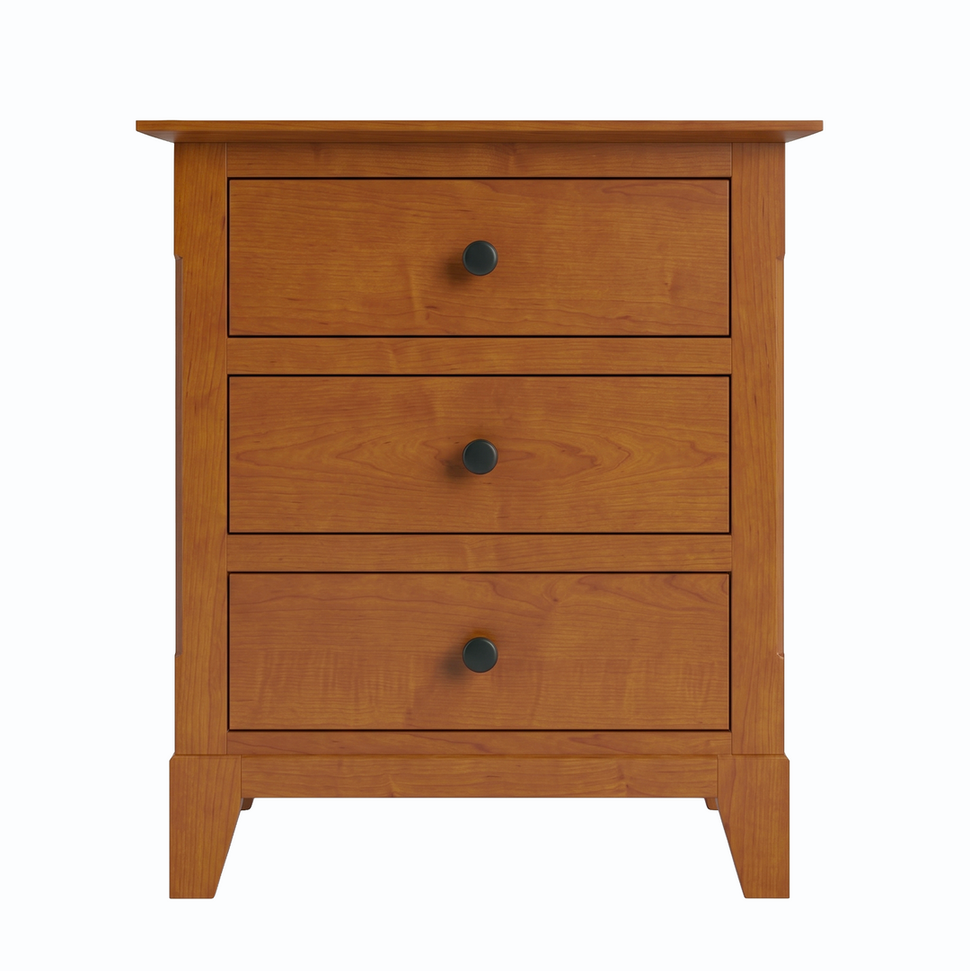 CB10-3 - Cabot Three Drawer Nightstand