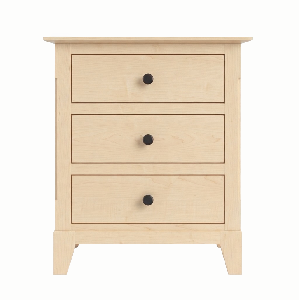 CB10-3 - Cabot Three Drawer Nightstand