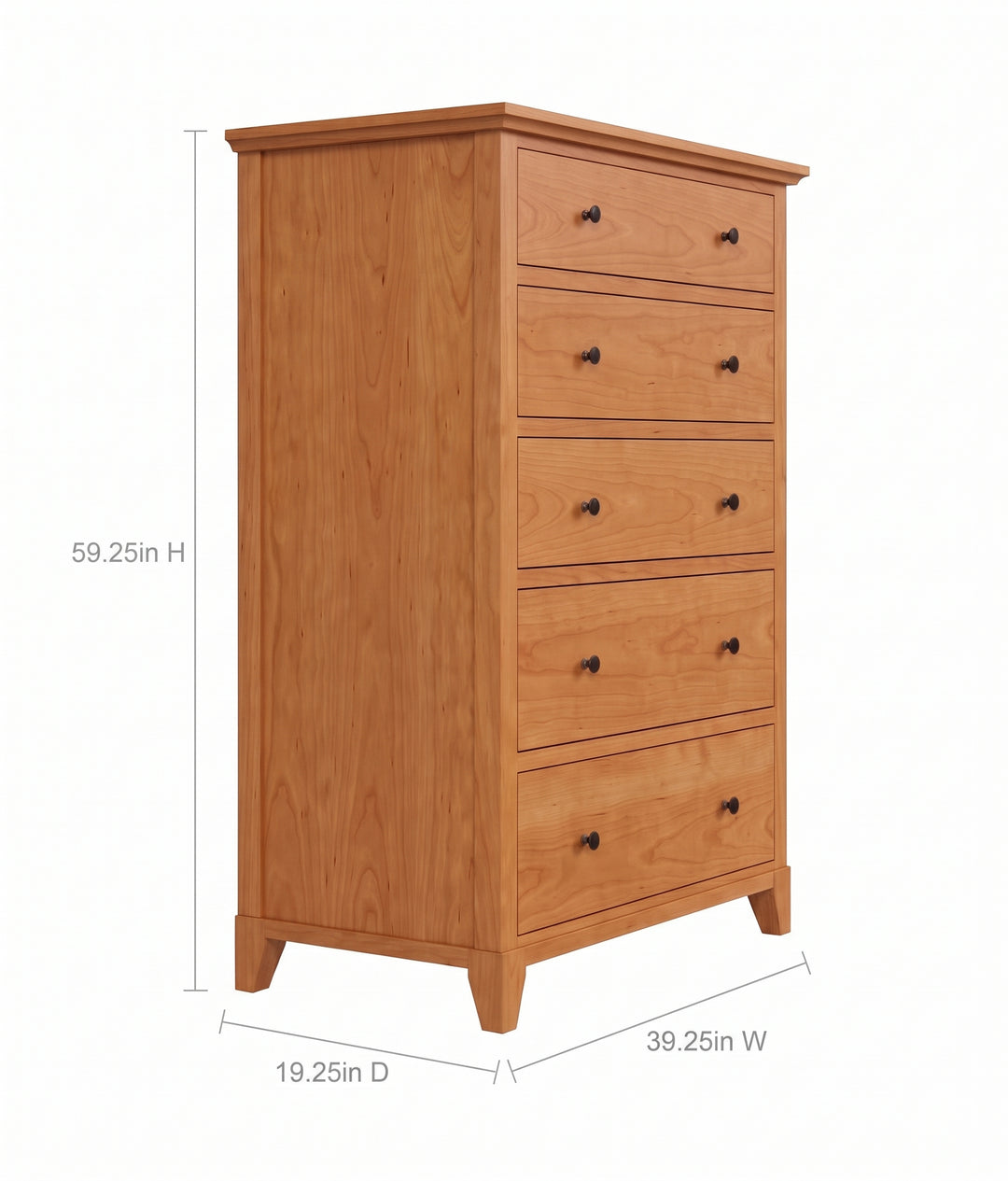 CB05 - Cabot Five Drawer Chest