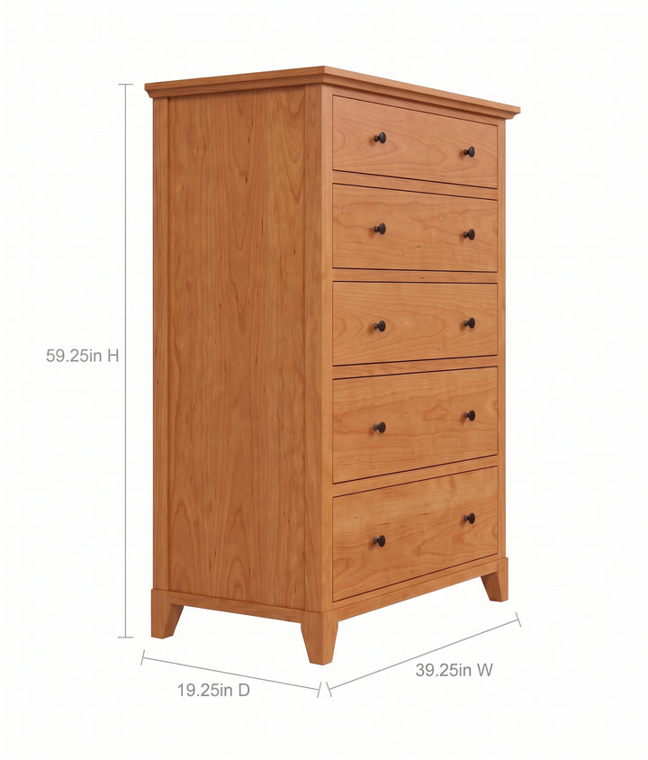 CB05 - Cabot Five Drawer Chest