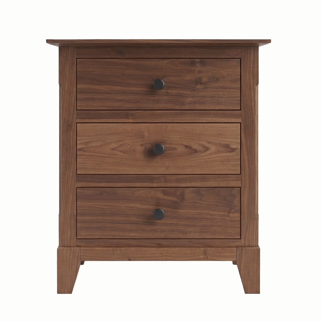 CB10-3 - Cabot Three Drawer Nightstand