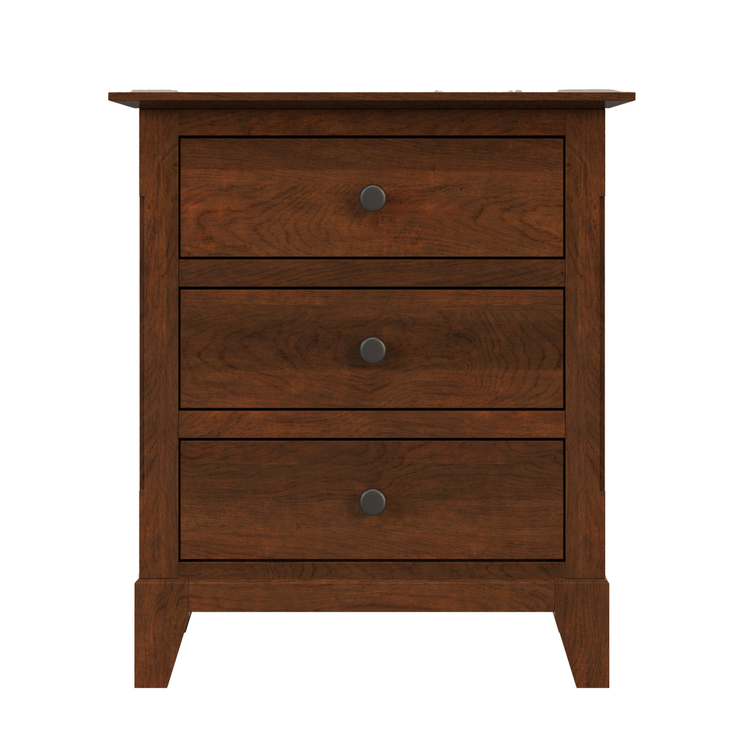 CB10-3 - Cabot Three Drawer Nightstand