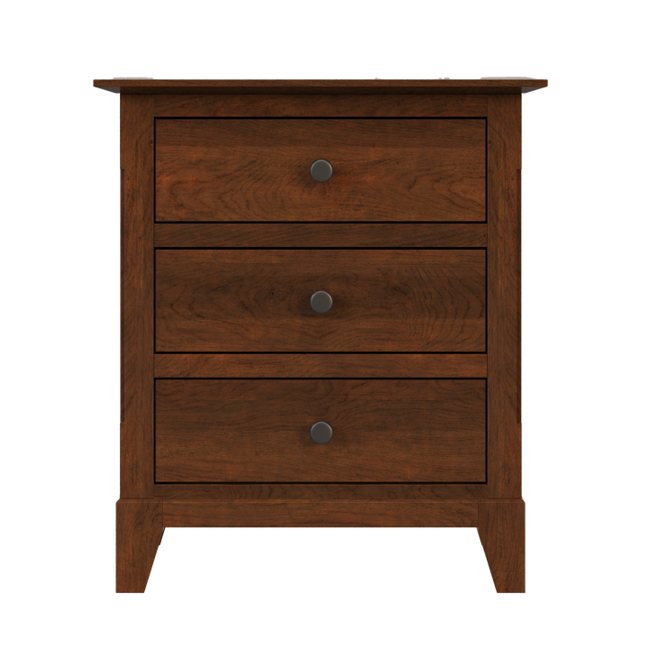 CB10-3 - Cabot Three Drawer Nightstand