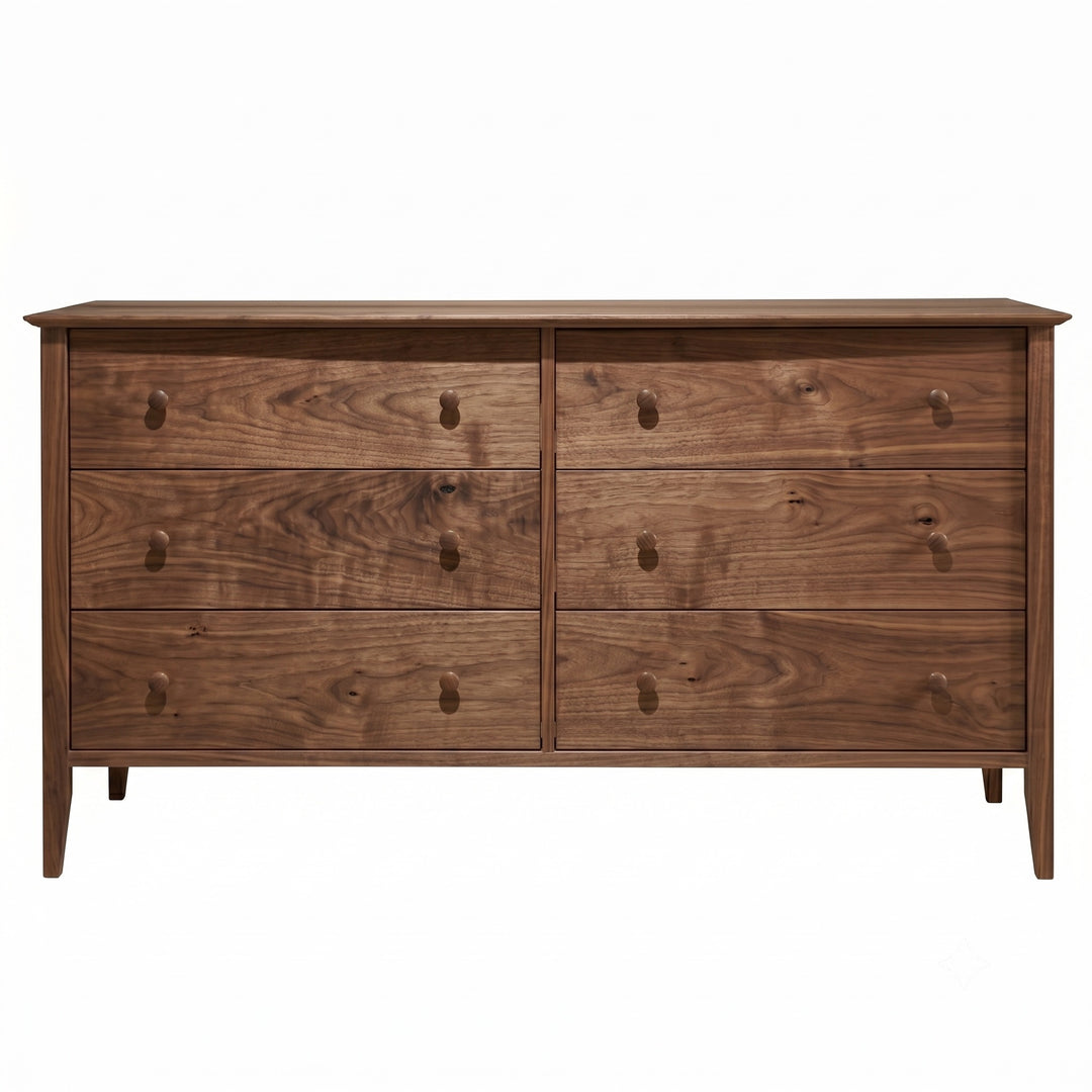 CO02 - Cottage Six Drawer Dresser