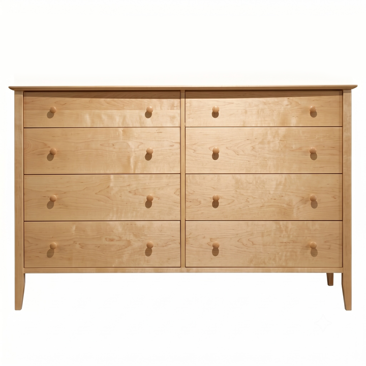 CO08 - Cottage Eight Drawer Dresser