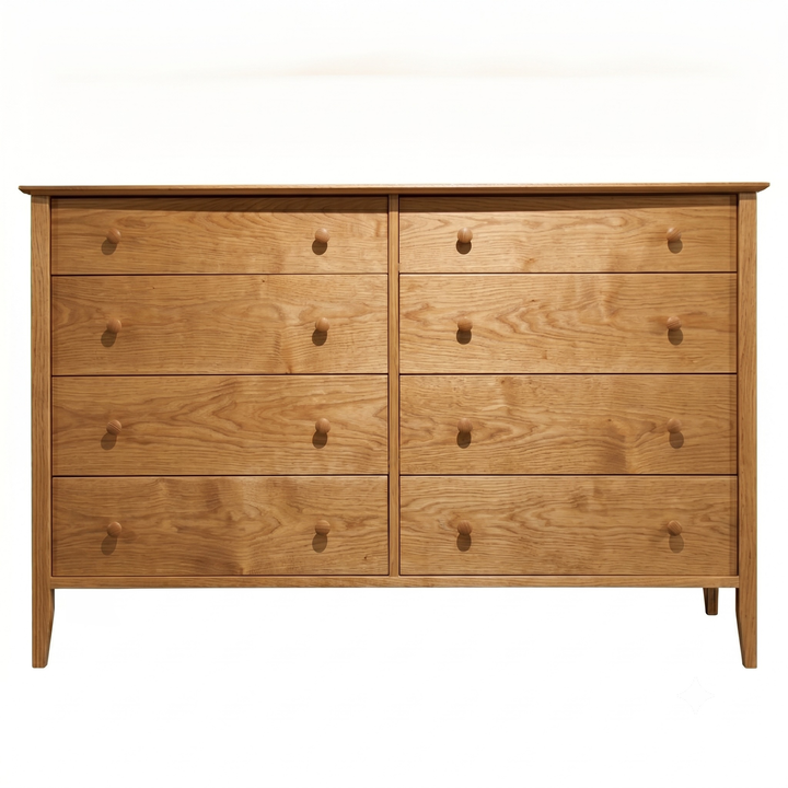 CO08 - Cottage Eight Drawer Dresser