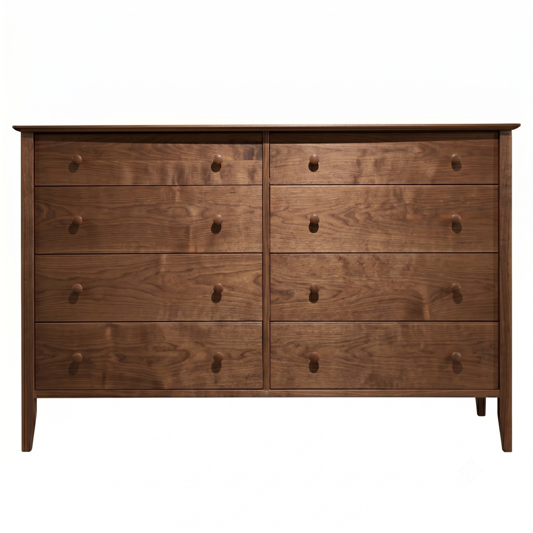 CO08 - Cottage Eight Drawer Dresser