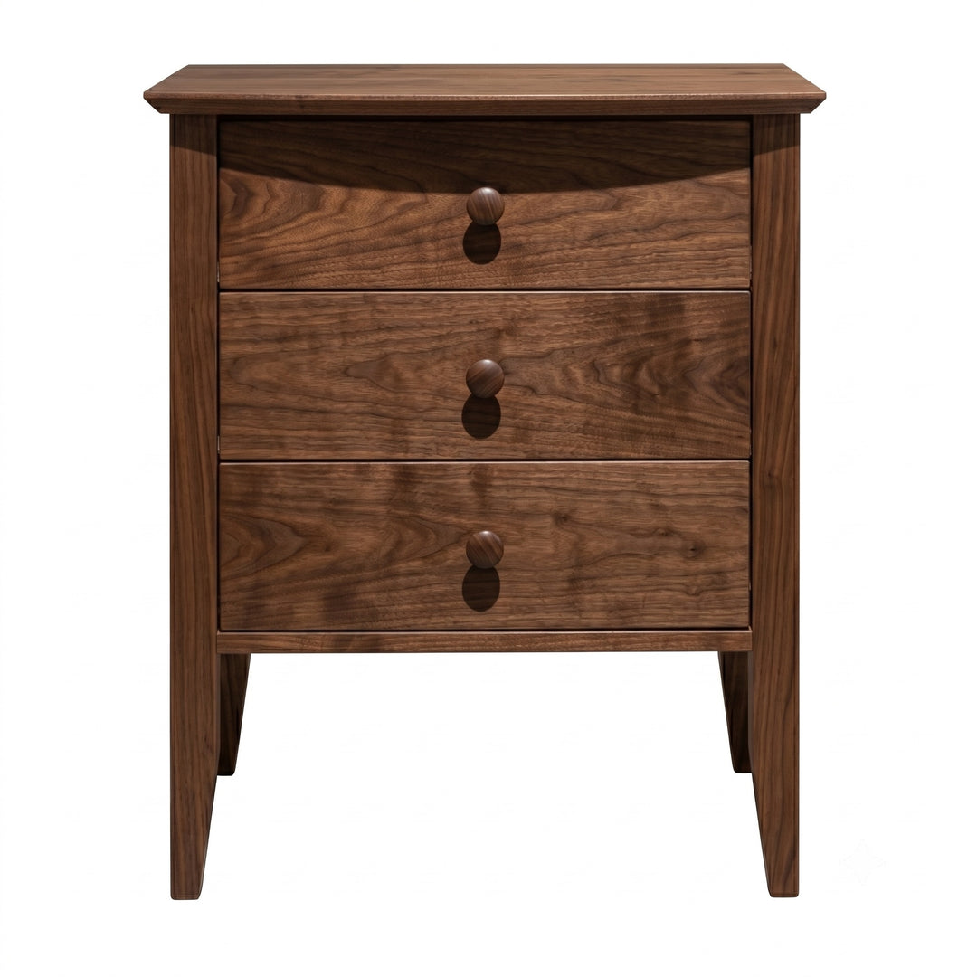 CO10-3 - Cottage Three Drawer Nightstand