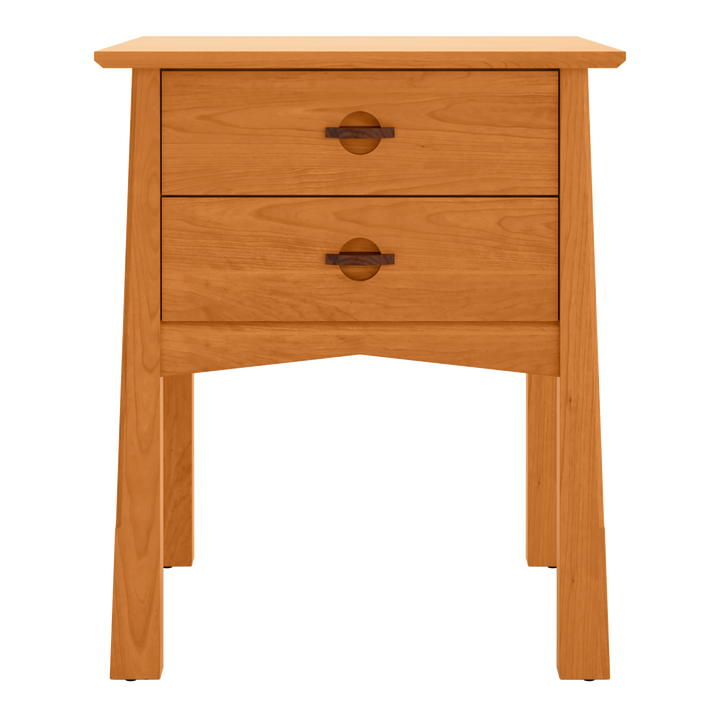 HT10-2 - Heritage Two Drawer Nightstand