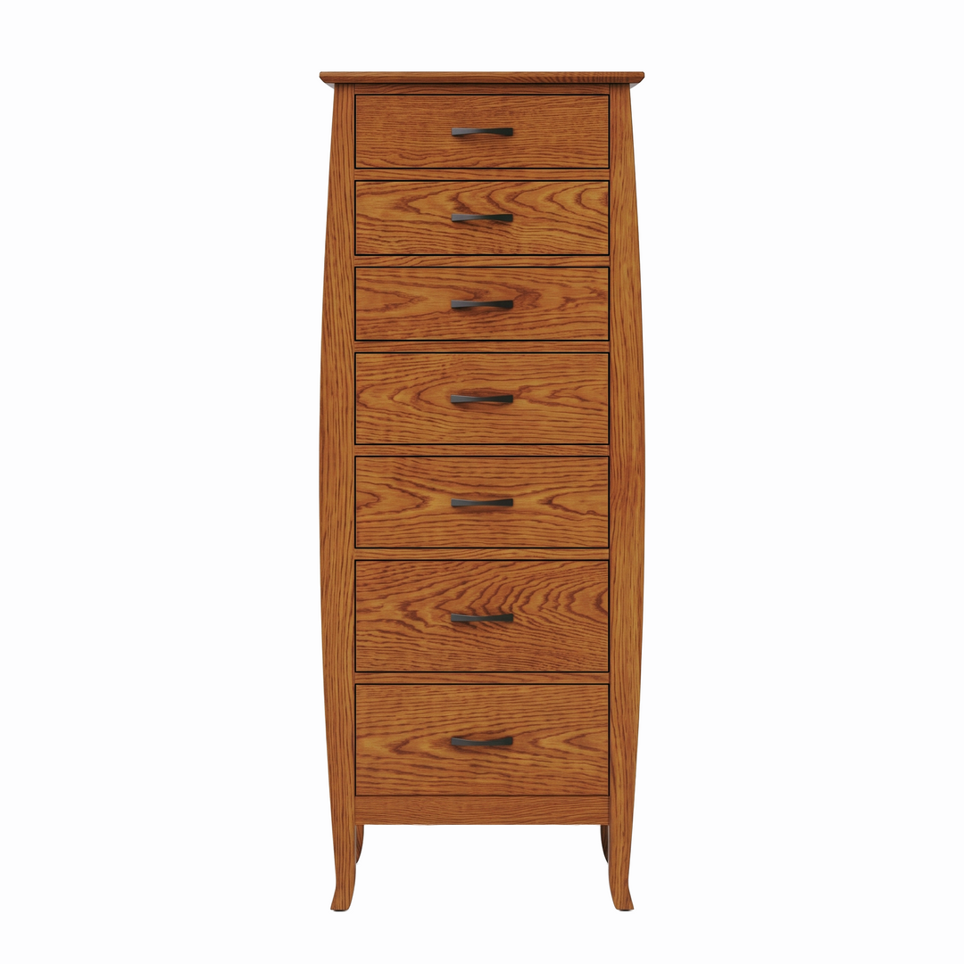 JA07 - Cascade Seven Drawer Lingerie Chest