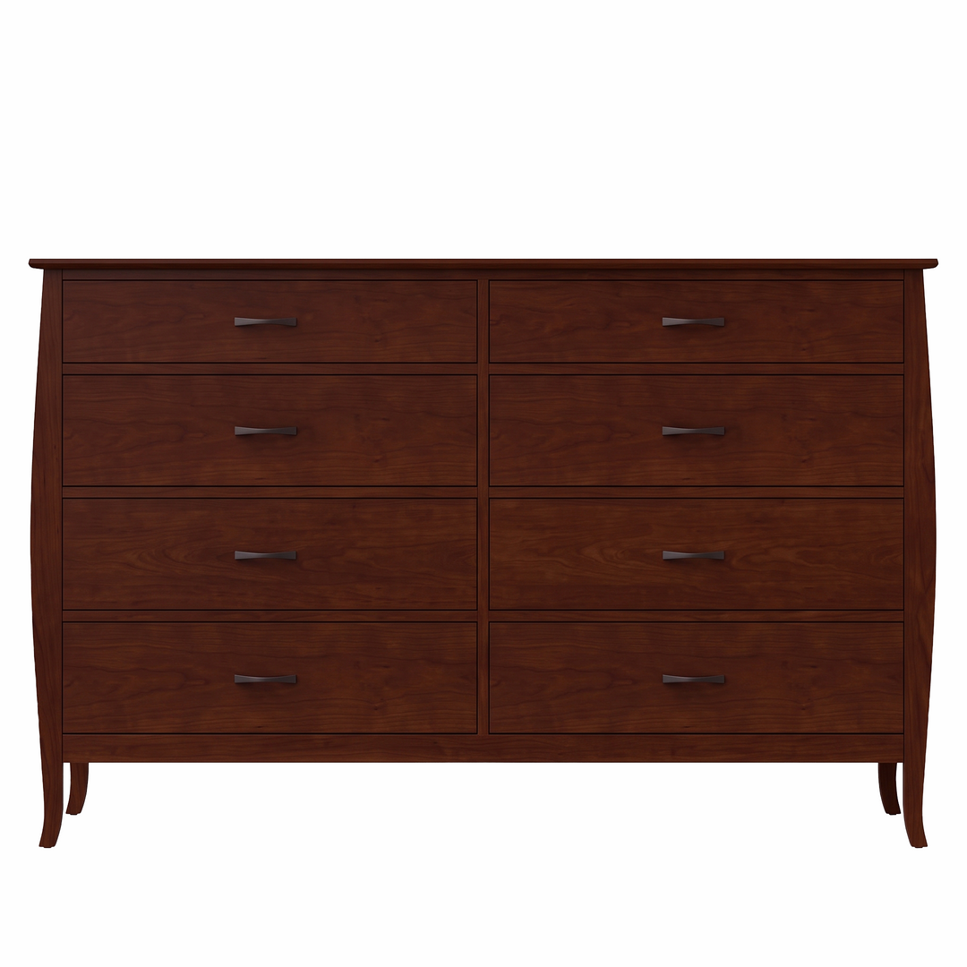 JA08 - Cascade Eight Drawer Dresser