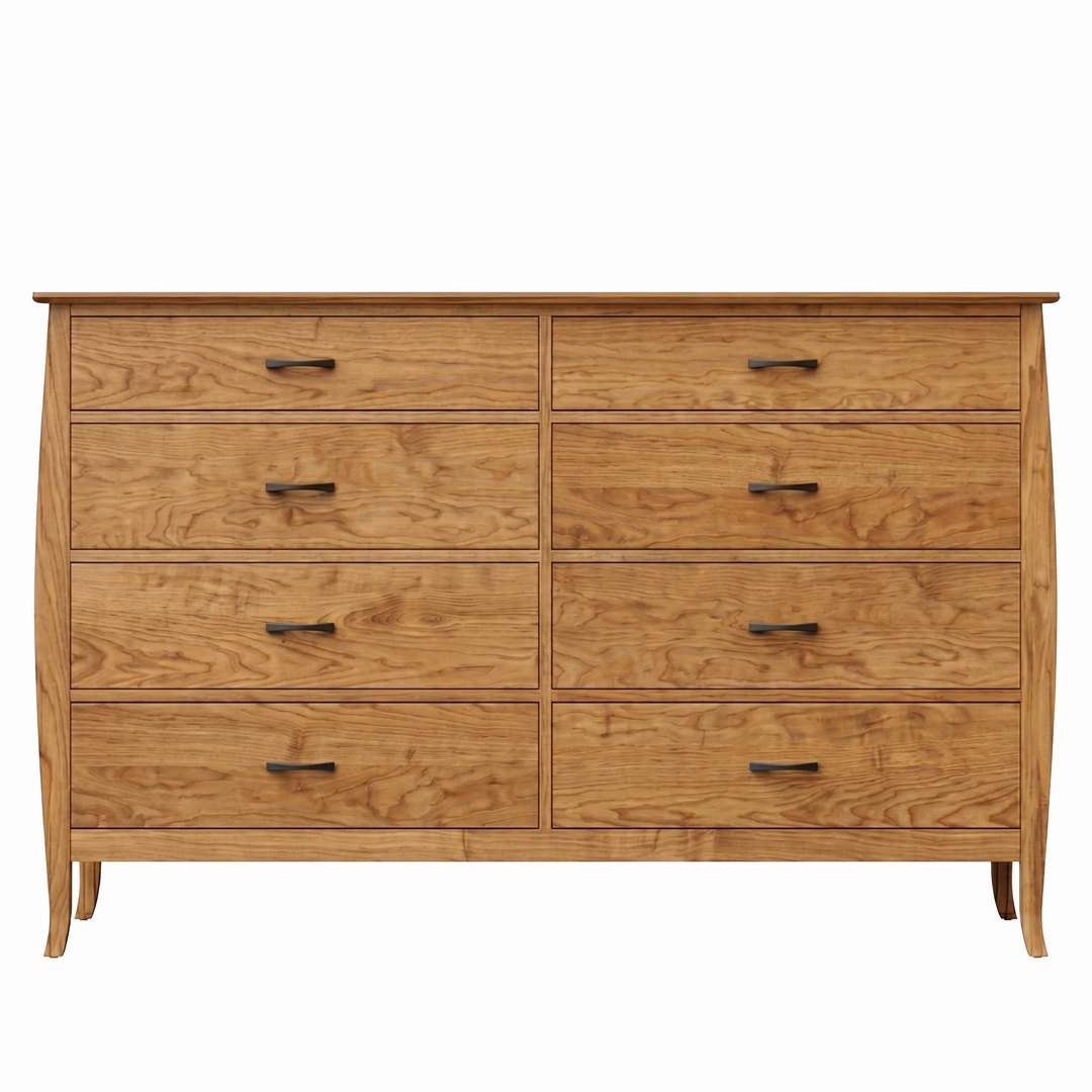 JA08 - Cascade Eight Drawer Dresser
