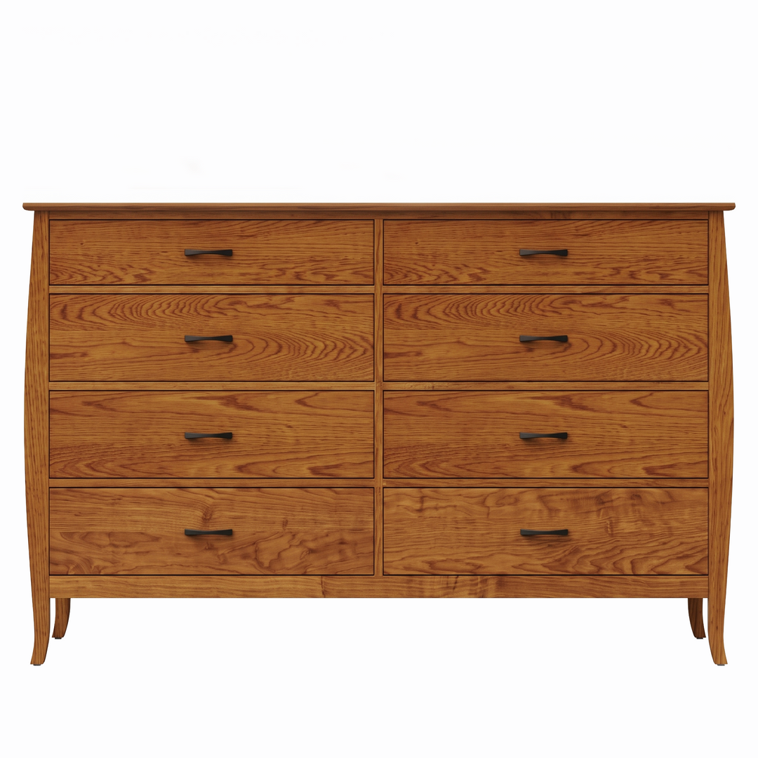 JA08 - Cascade Eight Drawer Dresser