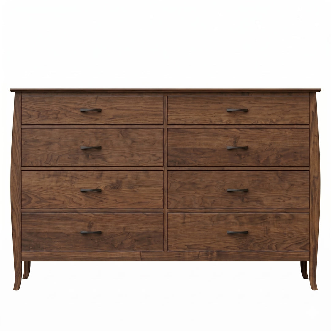 JA08 - Cascade Eight Drawer Dresser