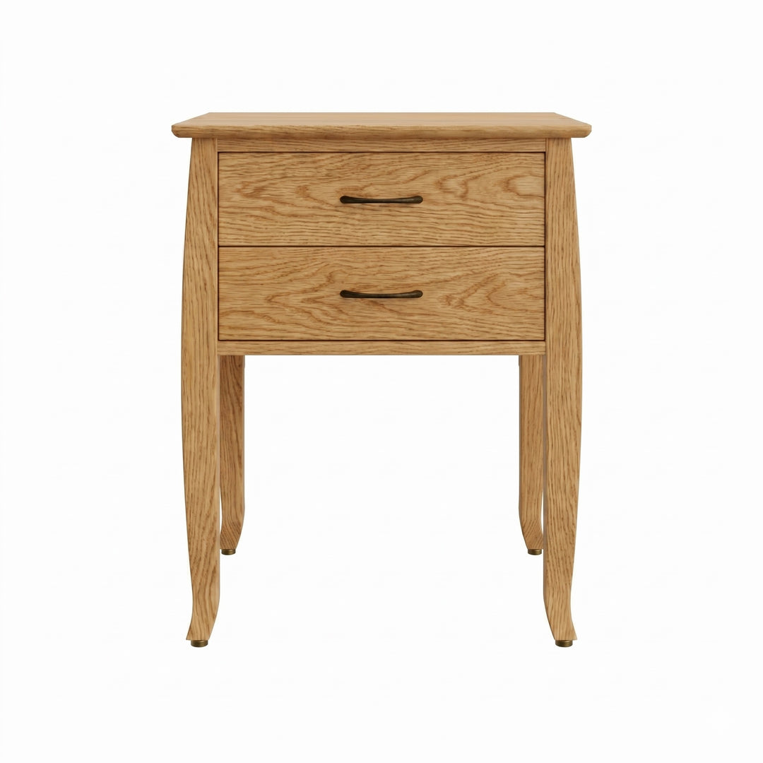JA10-2 - Cascade Two Drawer Nightstand