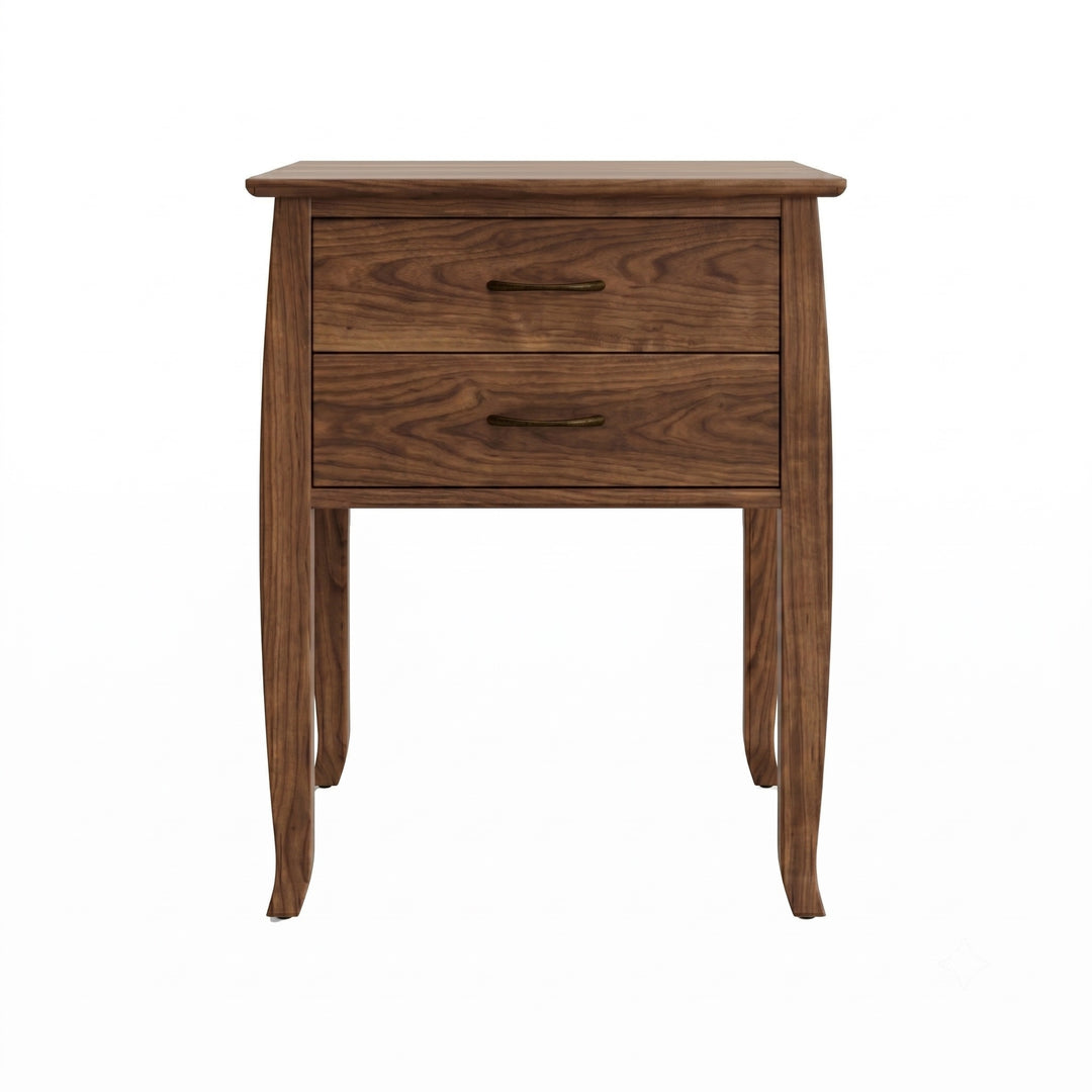 JA10-2 - Cascade Two Drawer Nightstand