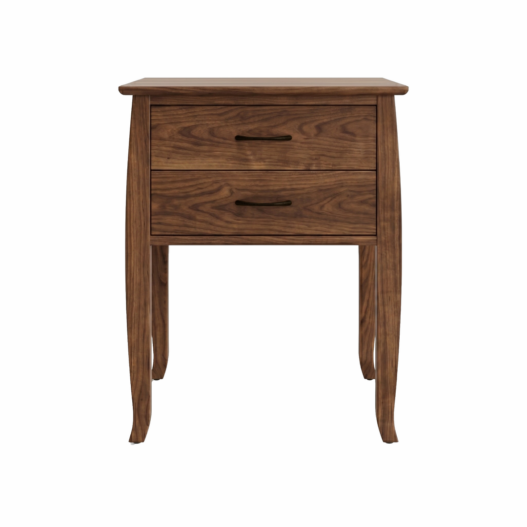 JA10-2 - Cascade Two Drawer Nightstand