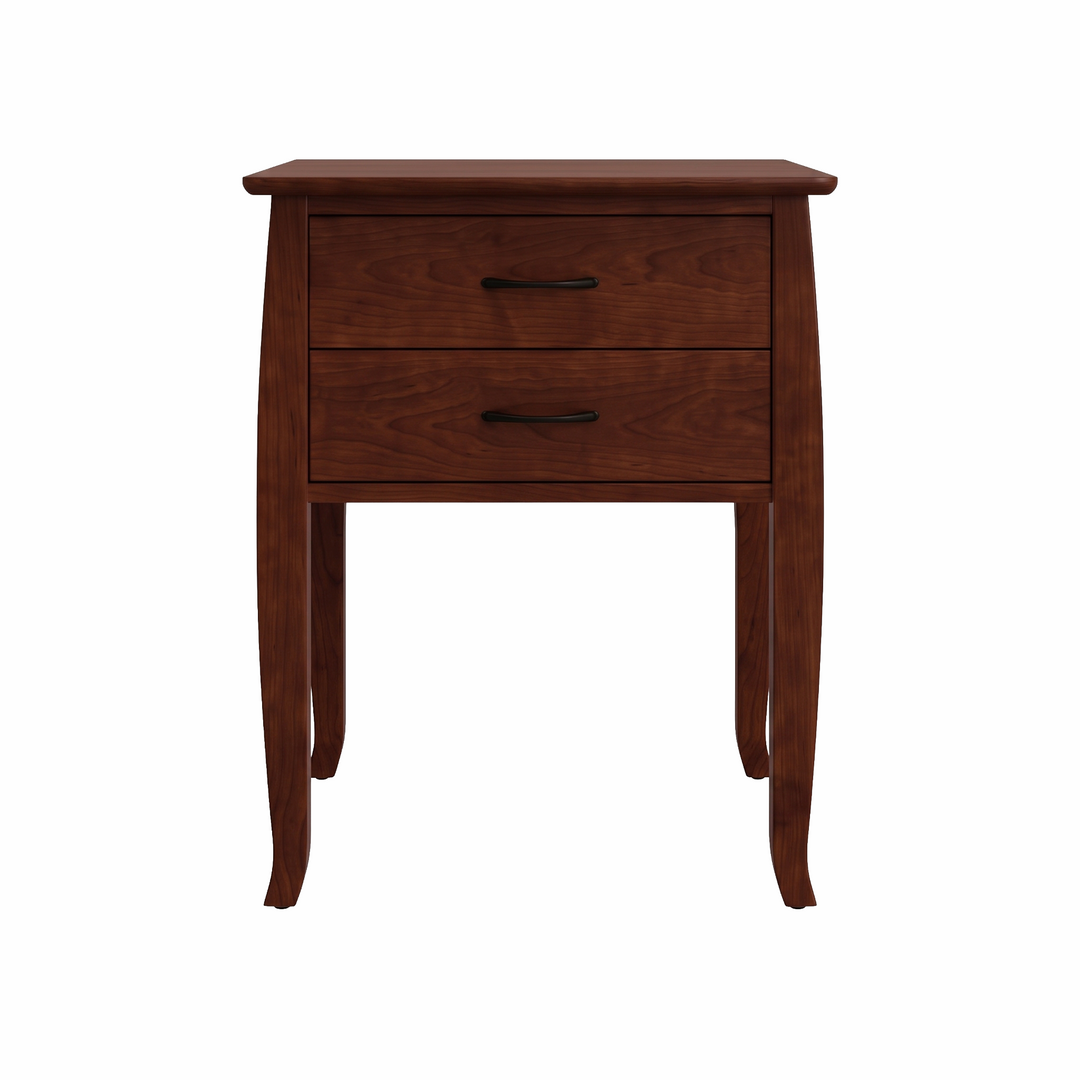 JA10-2 - Cascade Two Drawer Nightstand